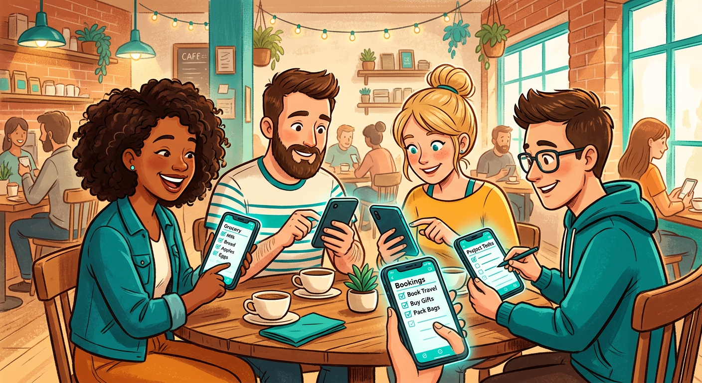 Everyone picks their items